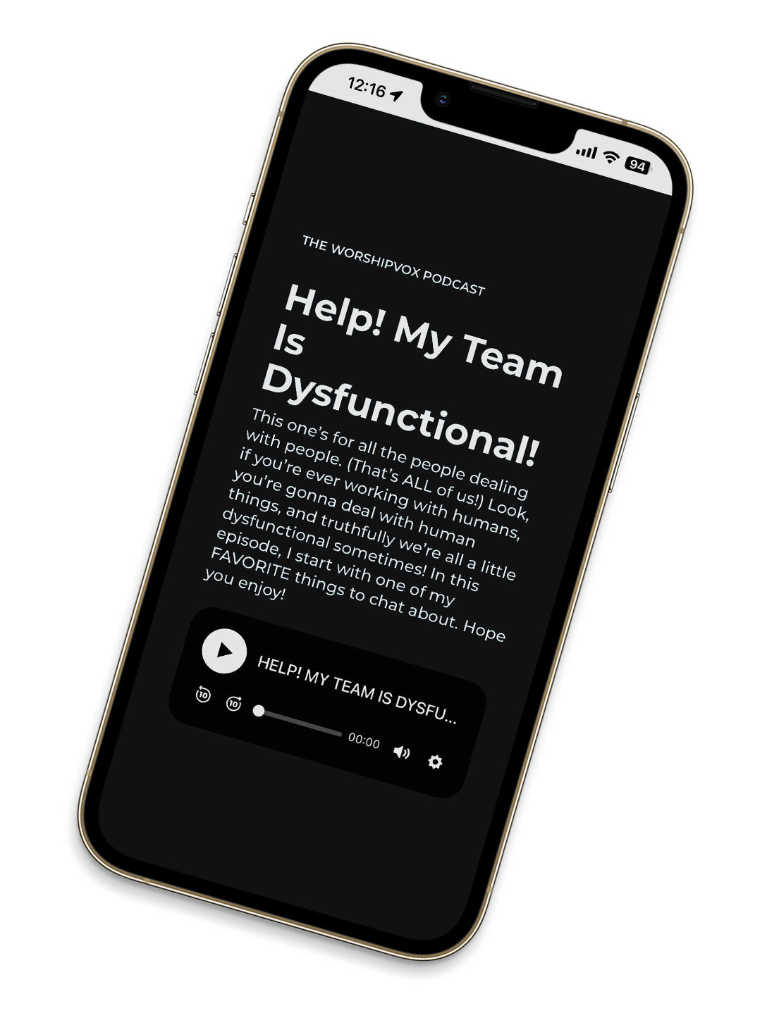 freebie iphone podcast